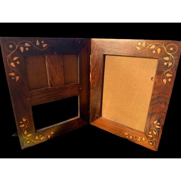 Hand Made Wooden Photo Frame With Inlay - Picture 2 of 9
